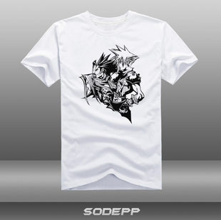 [Футболка игры] Final Fantasy 7 Rebirth Zach Safirus 2024 Short -sleeved PS5 Xia Chao Мужская популярность