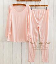 Special Jonya Modal autumn clothes autumn pants Nursing warm suit Soft and comfortable long-sleeved feeding 35135