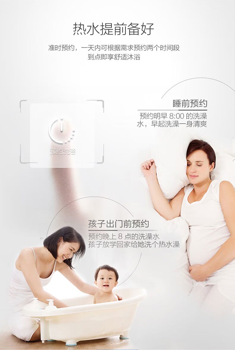 Haier Haier ES50H-A6 (E) (U1) Máy lọc nước nóng tốc độ 3D gia dụng 50L máy nước nóng lạnh kangaroo