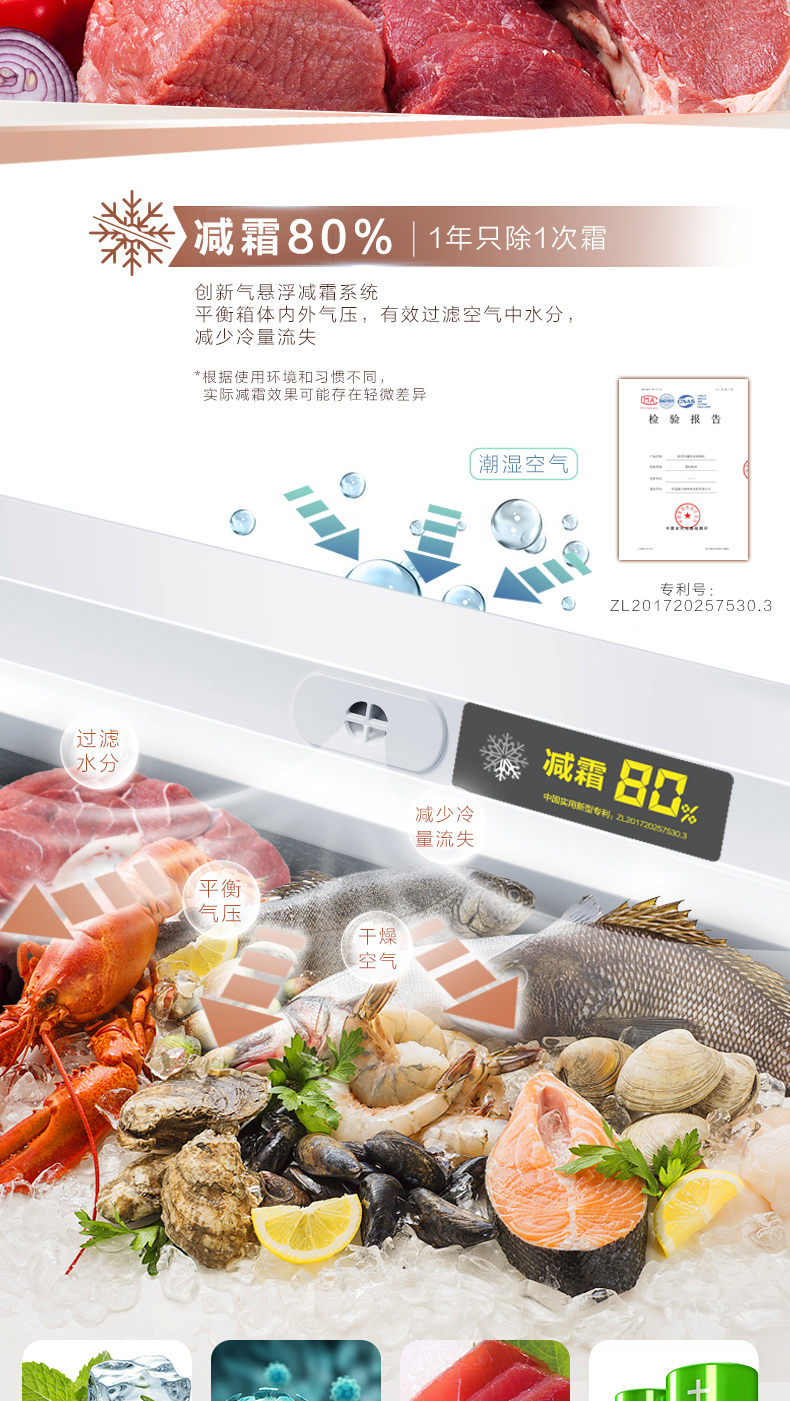 Haier tủ đông nhà nhỏ tủ lạnh điều khiển nhiệt độ máy tính Haier Haier BC BD-103HEM - Tủ đông giá tủ lạnh sanaky