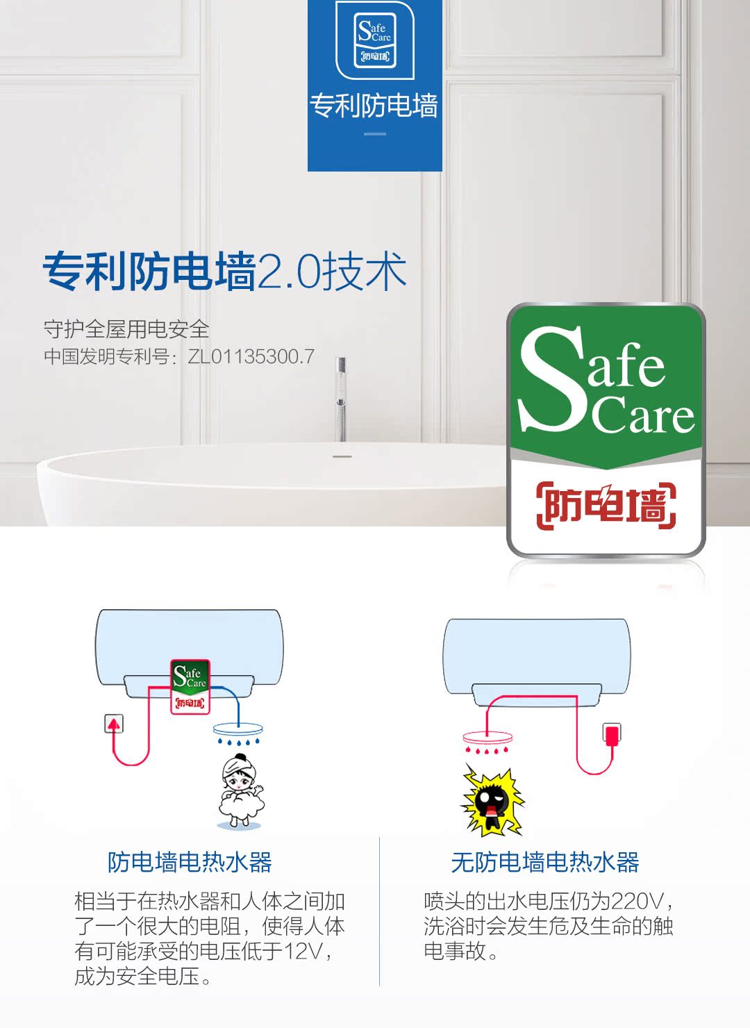 bình nước nóng panasonic Máy lọc nước nóng gia đình 60er / Haier ES60H-A6 (E) (U1) 60L bình tắm nóng lạnh