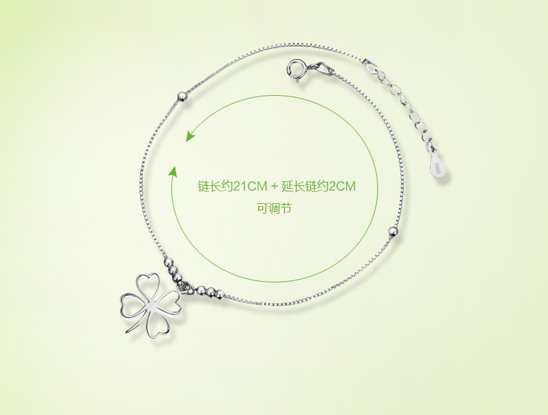 Chaine de cheville Femme en Argenterie - Ref 3102543 Image 20