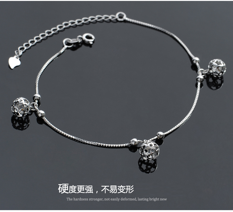 Chaine de cheville Femme en Argenterie - Ref 3104865 Image 19