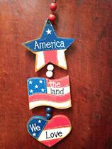 Foreign trade Process samples imperfections handling the clear description of the wooden starring letter pendant