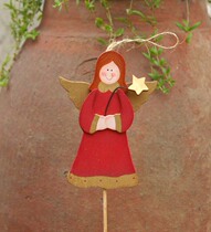  Special offer export to Europe and the United States log flower arrangement gardening decoration Angel of love small (large) single list price 4-9