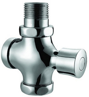 Dr. Mu 1 inch 6 minutes copper squat toilet hand press urinal delay flush valve squat toilet flush valve