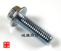 Motorcycle scooter blue and white zinc comes with gasket shell fixing screws 6*20MM