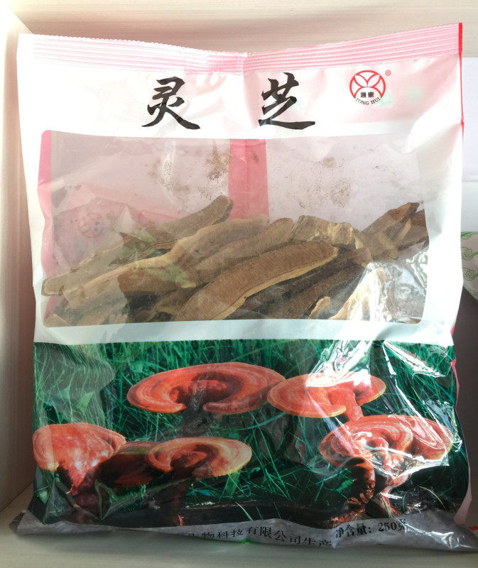 Anhui Ganoderma lucidum tablets Tonghui pot soup bubble tea brew wine red ganoderma lucidum slices promote sleep Ganoderma lucidum health tea