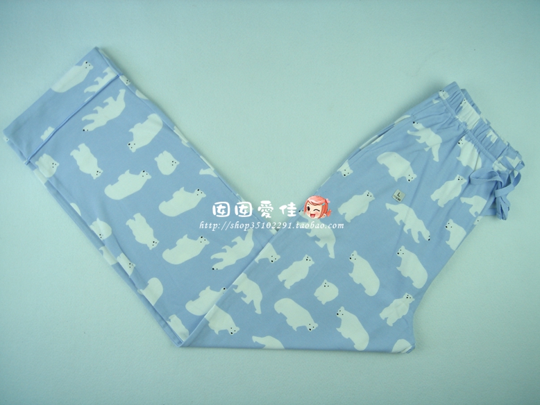 Quần ba súng nhà quần cotton nữ quần cotton nhà quần ngủ lớp quần quần jean nữ đẹp
