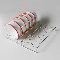 304 stainless steel small bowl rack Short mini rice bowl storage drain rack Kitchen disinfection cabinet Dishwasher built-in