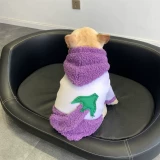 Домашние собаки осень и зимний свитер Фато Бабага Британская боевая одежда Тедди Корки Медведь Чай Плюш Хлопко