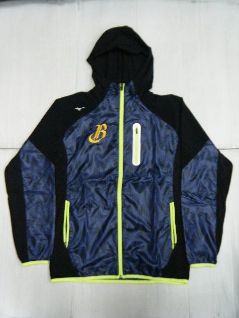 Mizuno 美津浓cpbl Brothers 中信兄弟象队连帽风衣外套