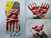 EASTON Z3 HYPERSKIN children and teenagers sheepskin strike gloves red and white
