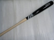 marucci PRO Professional Grade American Solid North American Maple Baseball Bat Black X Log Silver Standard