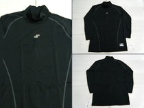 SSK Daily imported bar base velvet heat storage long sleeve tights black X Gray