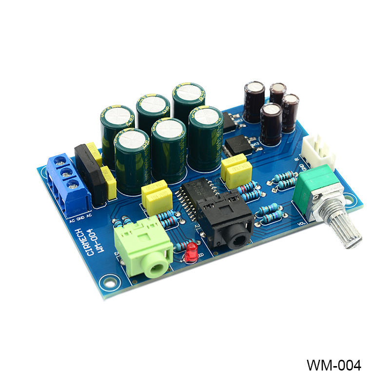 TPA6120A2 Earring Board HIFI Fever Headset Amplifier Board High Thrust Zero Bottom Noise Kit Finished Board