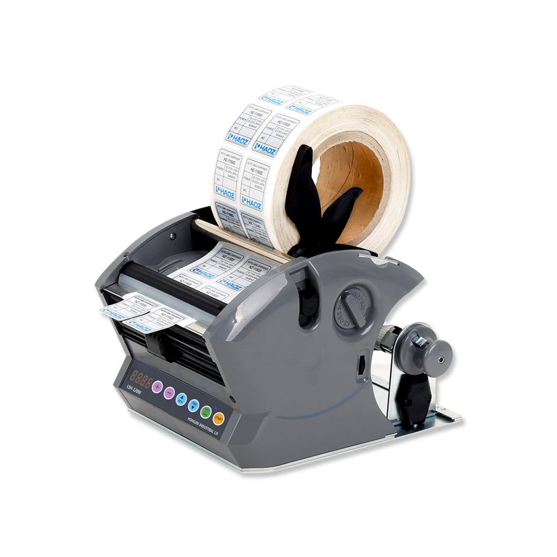 LSH-120 automatic counting label stripping machine self-adhesive barcode separation machine surface single stripping label tearing machine