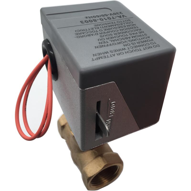 7010-8003 air disc electric two-way valve three-way valve instead of Johnson original old brass valve manufacturers