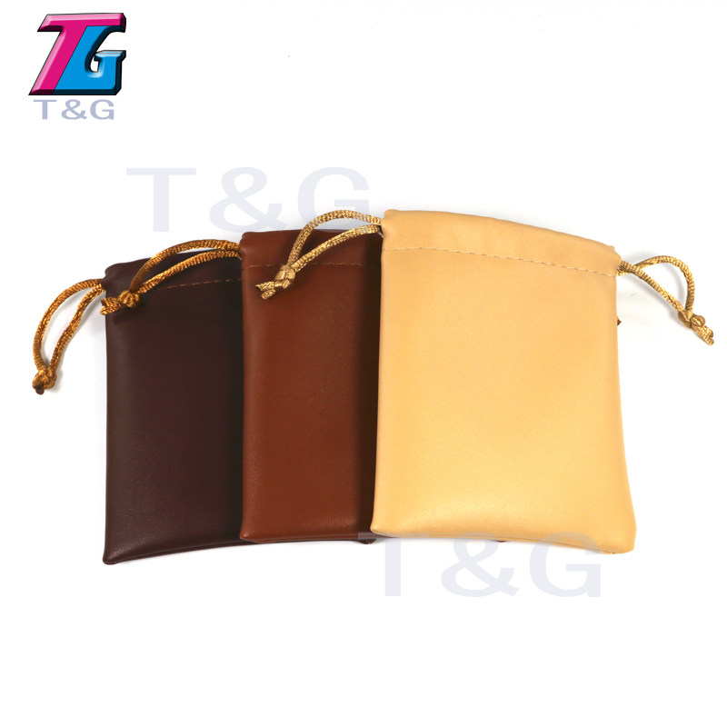 PU leather bag dice cashier bag running group dice bunches pocket