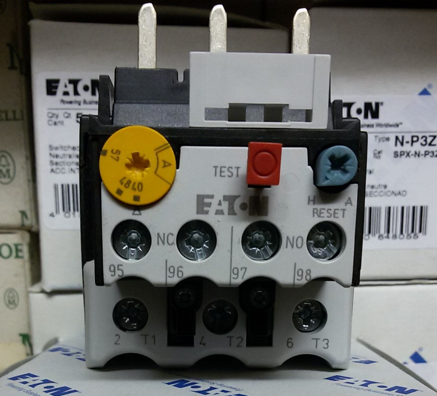 Eaton Muller ETN overload relay ZB65 40-57A adjustable
