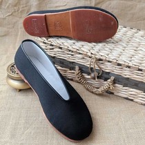 Old Beijing cloth shoes nan niu pi di Dollar Round dress middle-aged and old people in the spring of a pedal breathable soft-soled shoes