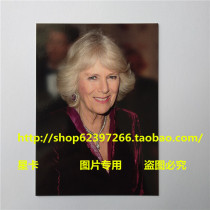 British Crown Prince Prince Charles second wife Camilla Official photo card Official card
