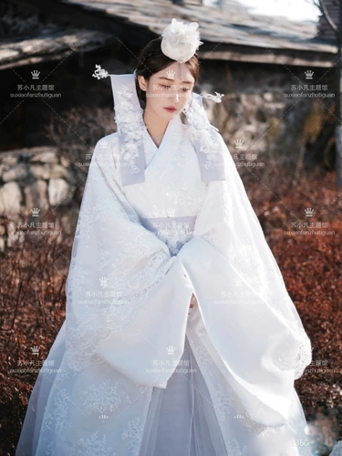 Принцесса Янджи Ханбок Фотография Фотография Фотография Фотография Фотография Корейское национальное платье дворца Традиционные дамы ежедневные фотопроводимость