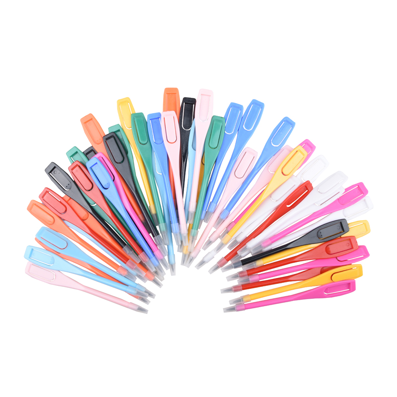 Golf Scoring Pen Plastic Mix Color 50 Bag Scoring Pencil pencil Field clubhouse Special disposable pencils