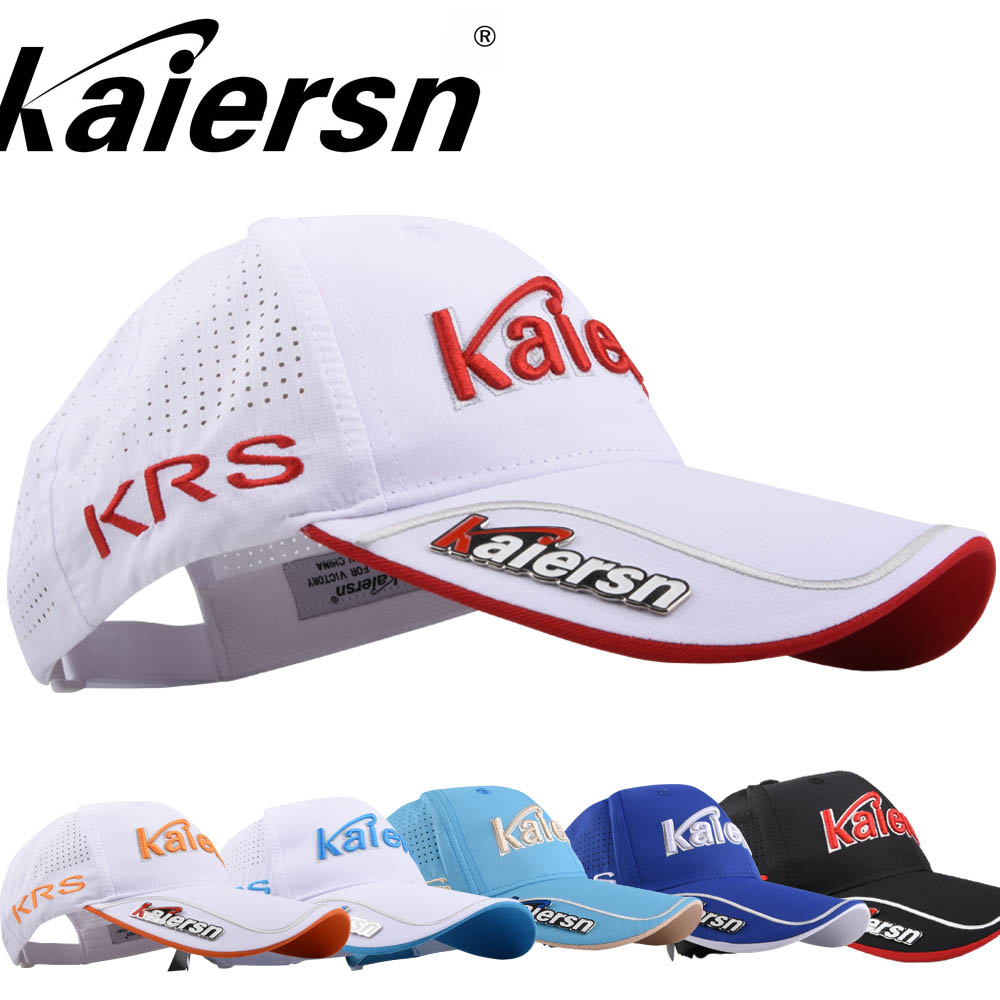 New kaiersn GOLF Hat Spring and Summer Breathable Gold Ball Cap with MARK Men and Women Adjustable Size