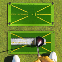 New Kaiersn golf swing pratique tapis de détection de trace bead feuille de piste de grève personnalisable