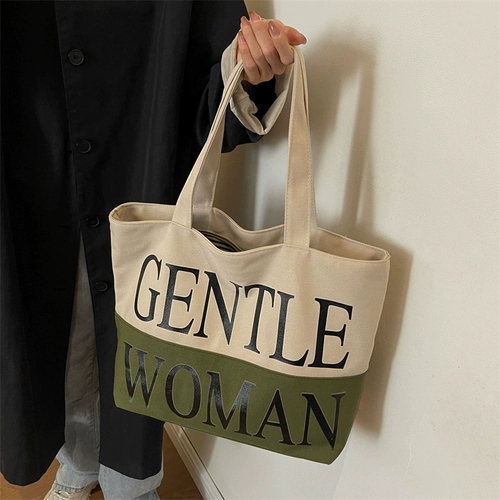 Зимний вместительный и большой шоппер для отдыха, льняная сумка, сумка на одно плечо