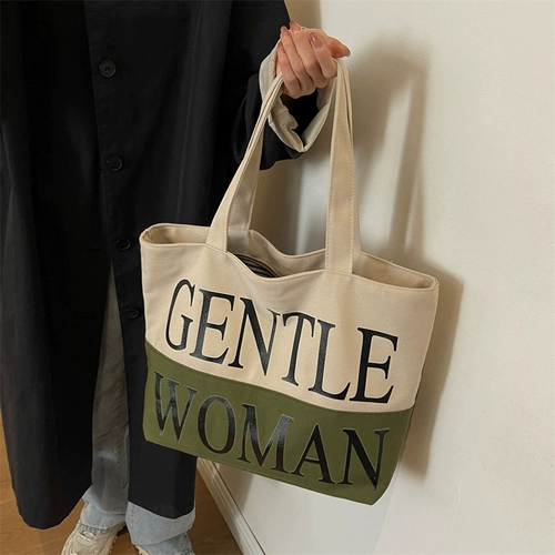 Зимний вместительный и большой шоппер для отдыха, льняная сумка, сумка на одно плечо