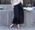 Yijiu nguyên bản mùa hè đen mịn kéo dài bằng vải thun cotton thun thun siêu mỏng, quần legging mỏng 5039 - Quần tây thường