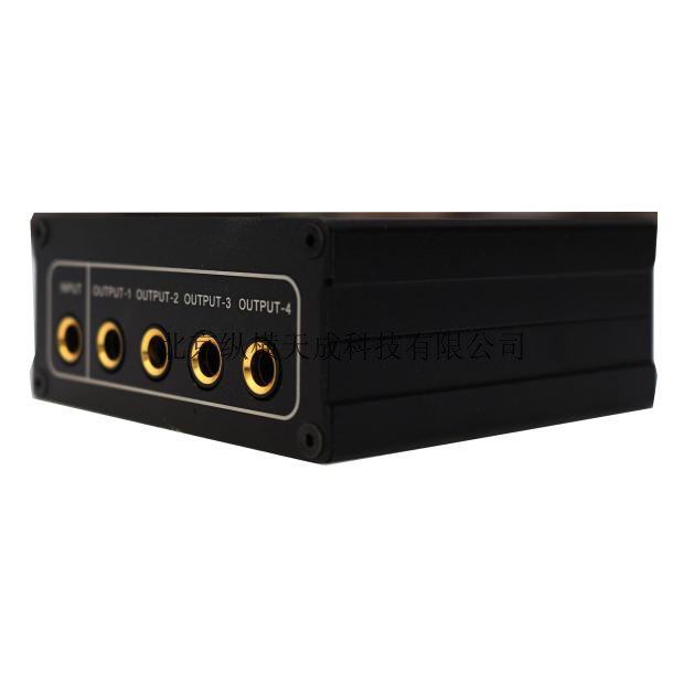SF 1-in 4-out microphone audio distributor adopts 6 35 gold-plated interface all-aluminum shell stage performance