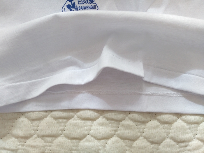 Ba món quà đặc biệt 10 nhân dân tệ một chiếc áo vest trắng chính hãng của Thiên Tân - Áo vest ao thun ba lo nu