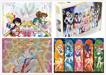 Japan Ensky beautiful girl warrior 1000 pieces Sailor Moon beautiful girl collection mosaic transparent imported puzzle
