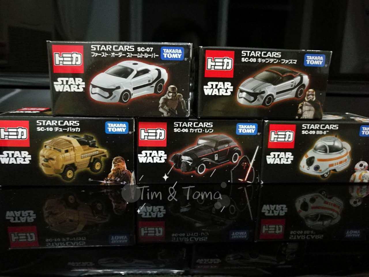 Spot Japan TAKARA TOMY TOMICA Multi Merica Alloy Car Model STARWARS Interstellar War White Soldier