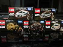 Spot Japan TAKARA TOMY TOMICA multi-card alloy car model STARWARS Star Wars White