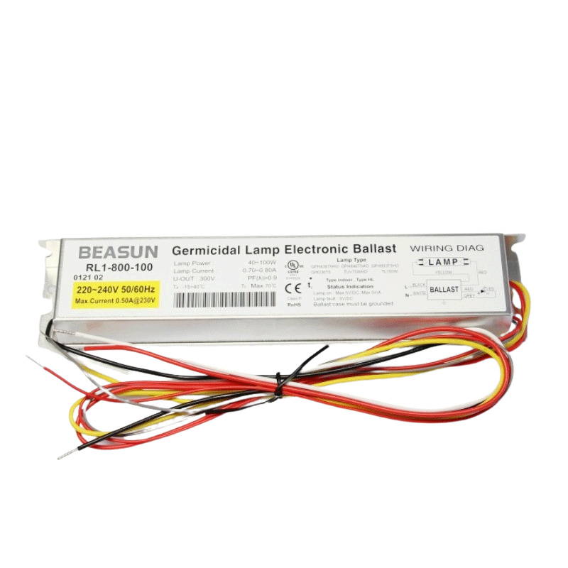 UV sterilization lamp 55W75W 80W special electronic ballast for water treatment RL1-800-75A 110V