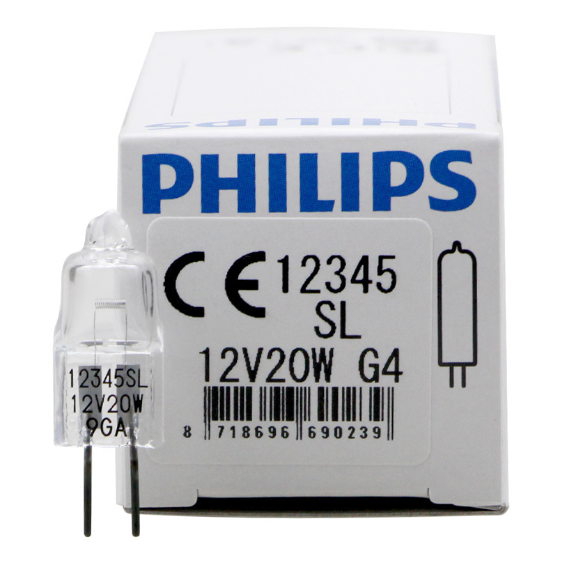 Philips Biochemical Instrument Photometer Bulb with ultraviolet EIKO 12345 SL 12V20W G4 Japanese production