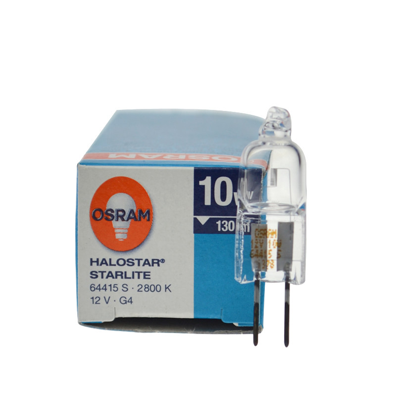 Osram Halostar starlite 64415S 12V10W G4 vertical wire photometer bulb