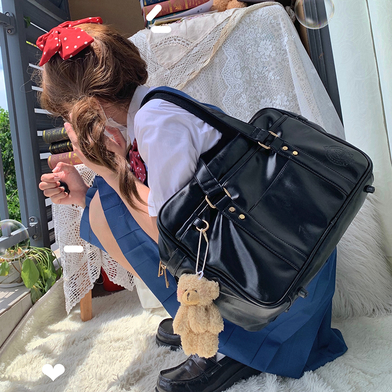 【Yingge】Qiao Er's Original Jk Uniform Bag, School-Style, Top Student Bag