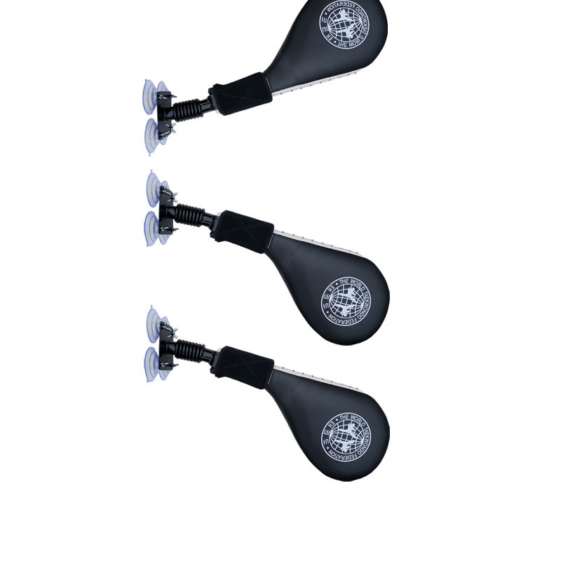 跆拳道踢靶神器来了！固定脚靶三连靶训练架，新手也能练出高手范儿🔥