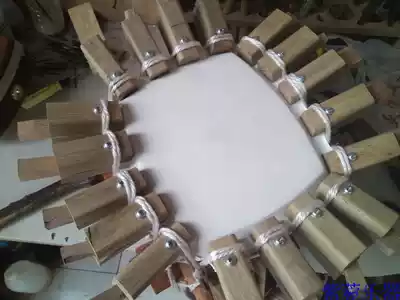 Aster instrument Tsutsu light long Bai shamisen Japanese sanxiqin dog skin change manual repair