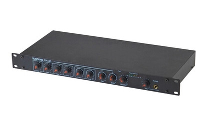 Botier RX443 four-way Phantom Power Amplifier Professional Talk with 48V Mirage Power Supply