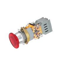 Tianbo Button LAY39A-11MD LAY39A-11MTD with Lamp Mushroom Button Start Switch Screw Fixed Model