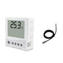 4~20mA analog temperature transmitter 0-10V large screen LCD thermometer temperature acquisition