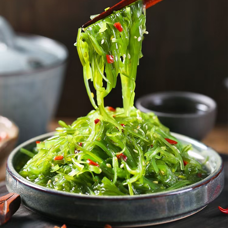 Ma Ma seaweed salad ready-to-eat kelp snacks Cold appetizers in individual packets Sweet, spicy and crisp