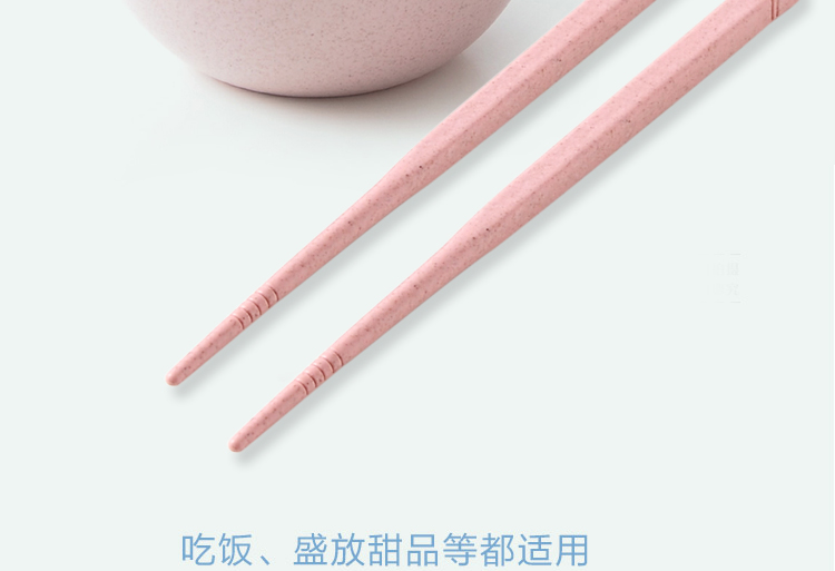 Lúa mì thân thiện với môi trường bát tròn bát cơm Hộ gia đình Bộ đồ ăn Nhật Bản trẻ em ăn bát nhỏ bát súp bát salad dĩa trắng