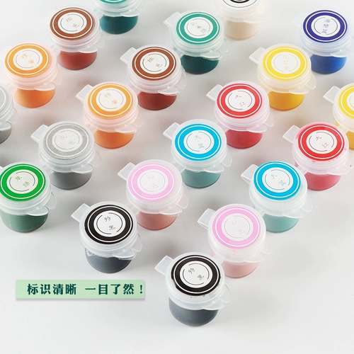 Пигментированная концентрированная окрашенная нетоксичная глина, глазурь